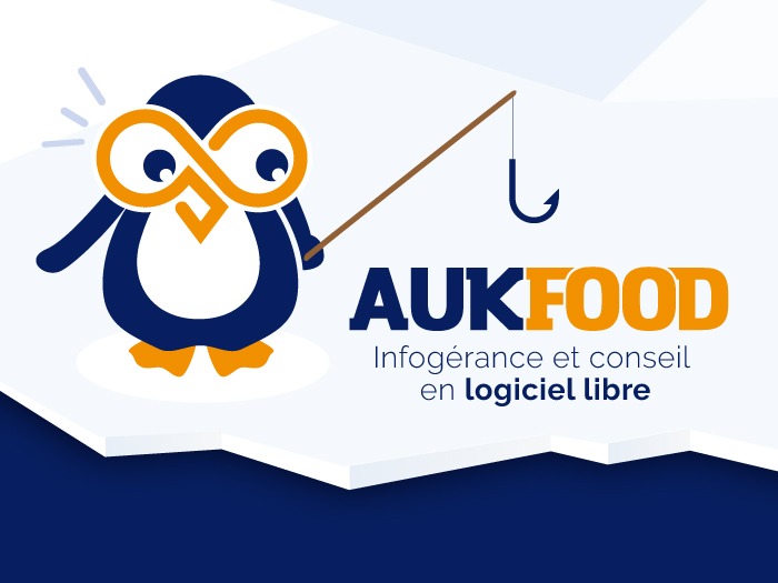 Aukfood - création de logo et identité visuelle