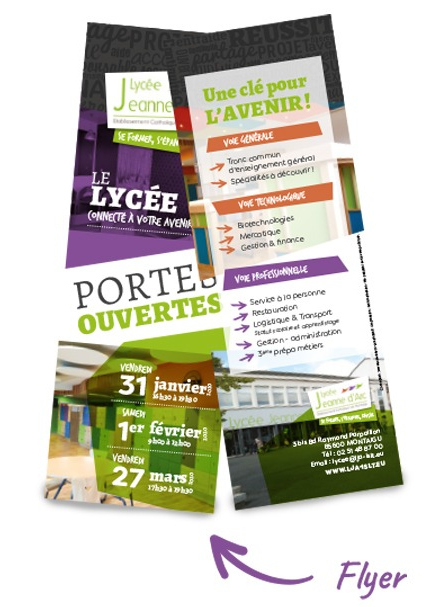 Flyer-Lycée Jeanne d'Arc